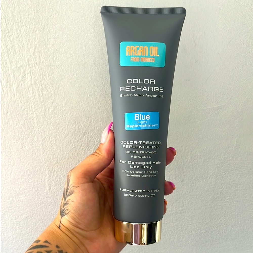 NEW! Blue hair color mask